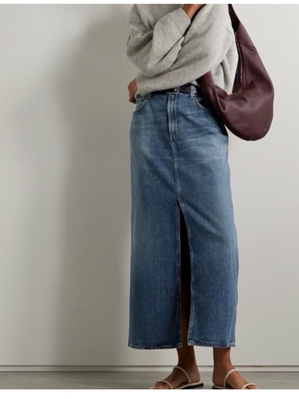 Agolde Leif Skirt in Swing 29 $300 - Picture 7 of 10